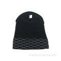 Aangepast logo unisex acryl beanies hoed